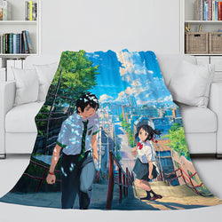 Kimi no Na Wa Cosplay Flannel Blanket Throw (Online Order Only)