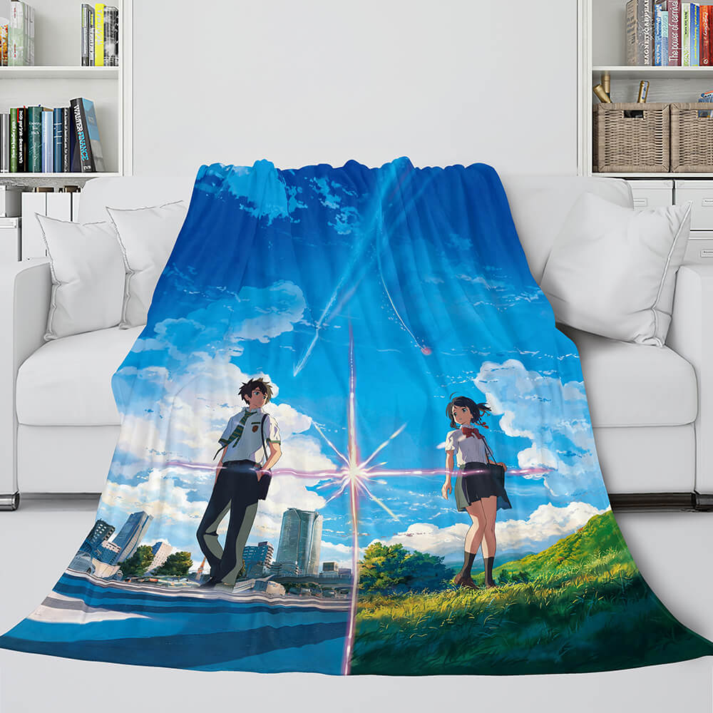 Kimi no Na Wa Cosplay Flannel Blanket Throw (Online Order Only)