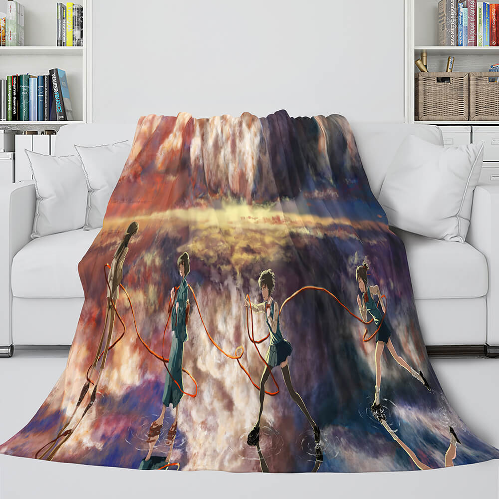 Kimi no Na Wa Cosplay Flannel Blanket Throw (Online Order Only)