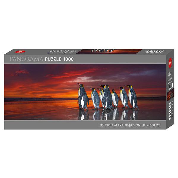 King Penguins 1000 Piece Panoramic Jigsaw Puzzle Heye (ONLINE ORDER ONLY)