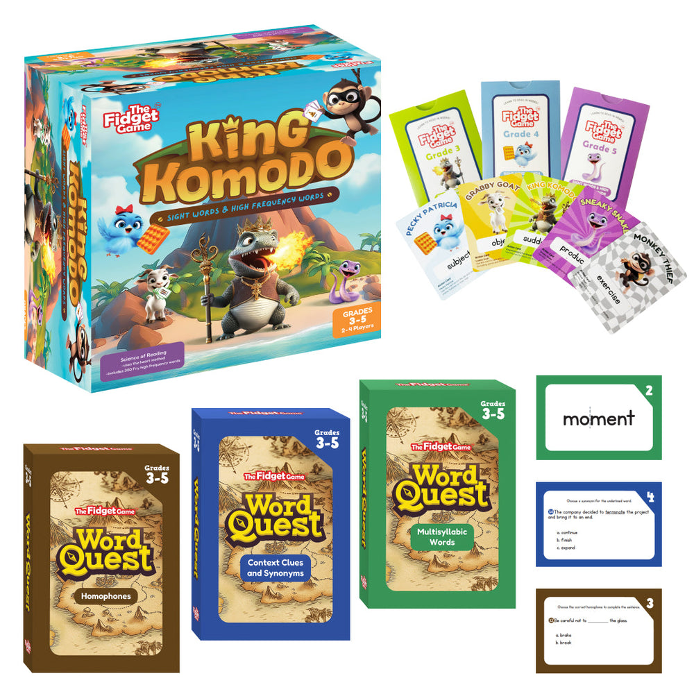 King Komodo + Expansion 3-5 Card Packs (ONLINE ORDER ONLY)