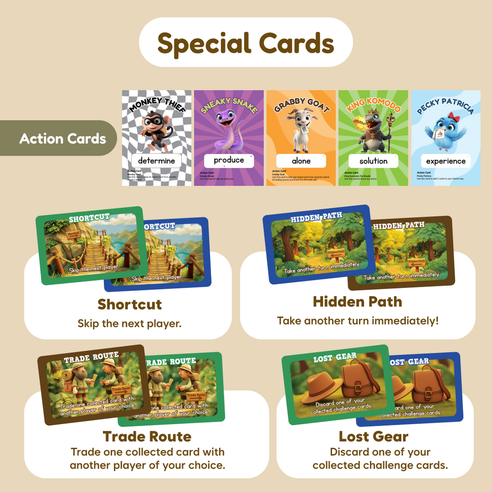 King Komodo + Expansion 3-5 Card Packs (ONLINE ORDER ONLY)
