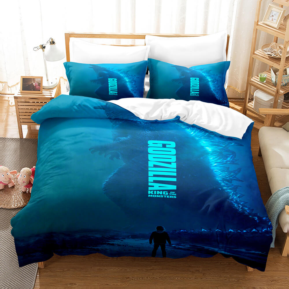 King Kong vs Godzilla Bedding Set Quilt Covers Without Filler (Online Order Only)