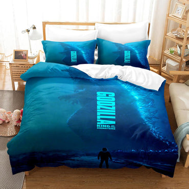 King Kong vs Godzilla Bedding Set Duvet Cover (Online Order Only)