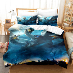 King Kong vs Godzilla Bedding Set Quilt Covers Without Filler (Online Order Only)