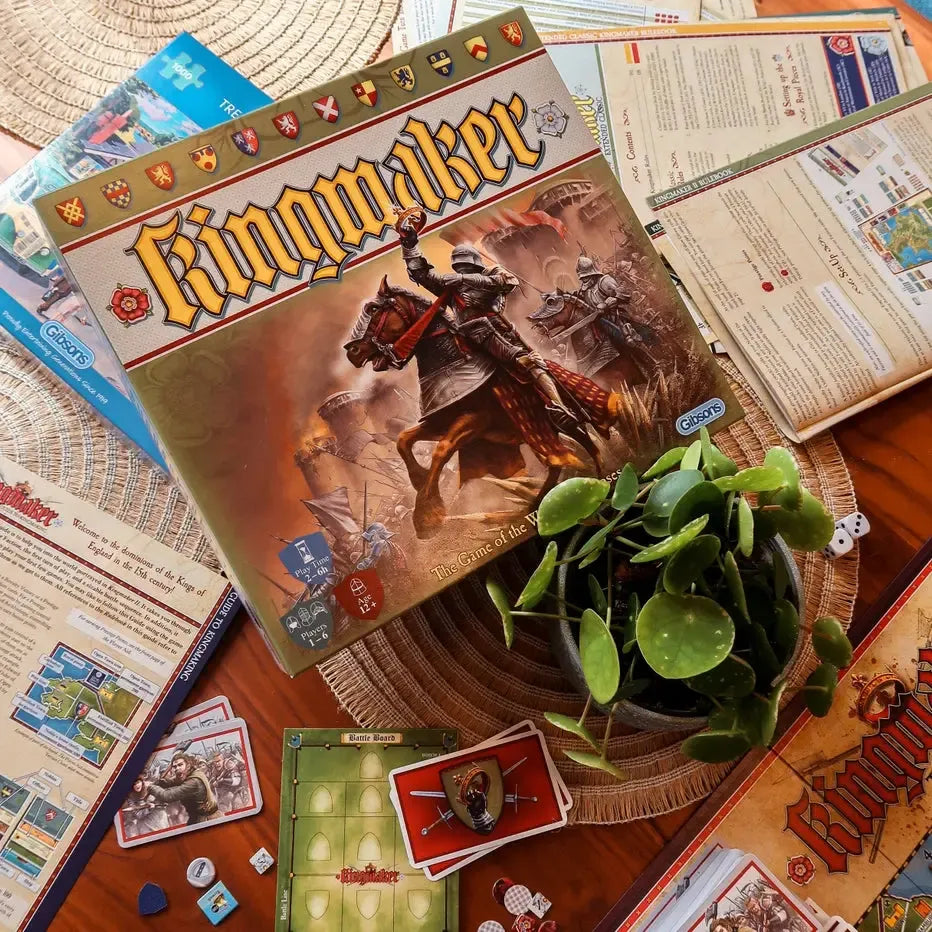 Kingmaker Royal Re-Launch - Wars of the Roses Tactical Board Game - Gibsons (ONLINE ORDER ONLY)