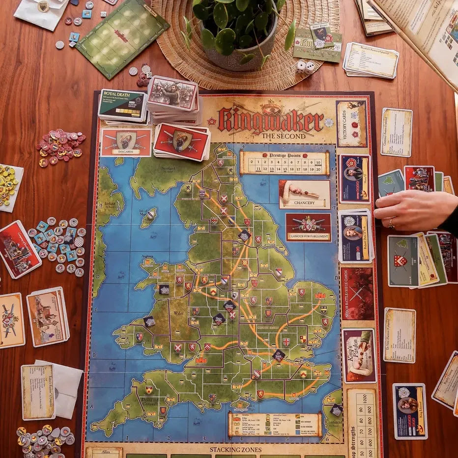 Kingmaker Royal Re-Launch - Wars of the Roses Tactical Board Game - Gibsons (ONLINE ORDER ONLY)