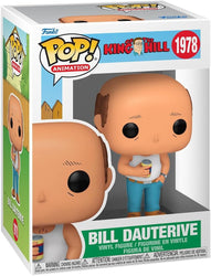 King of the Hill Bill Dauterive Funko Vinyl Figure #1978 with Funko Protector (ONLINE ORDER ONLY)