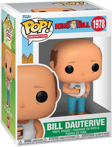 King of the Hill Bill Dauterive Funko Vinyl Figure #1978 with Funko Protector (ONLINE ORDER ONLY)