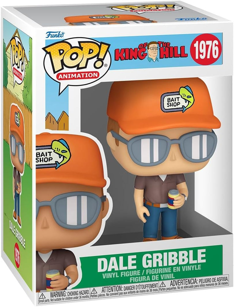 King of the Hill Dale Gribble Funko Vinyl Figure #1976 with Funko Protector (ONLINE ORDER ONLY)