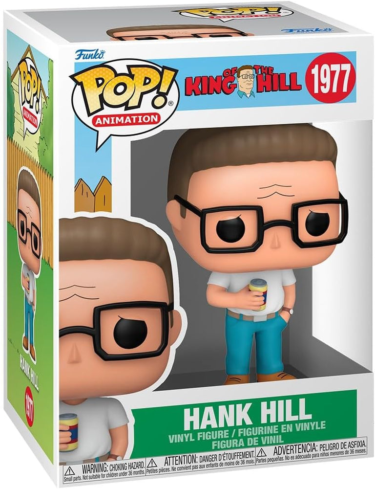 King of the Hill Hank Hill Funko Vinyl Figure #1977 with Funko Protector (ONLINE ORDER ONLY)