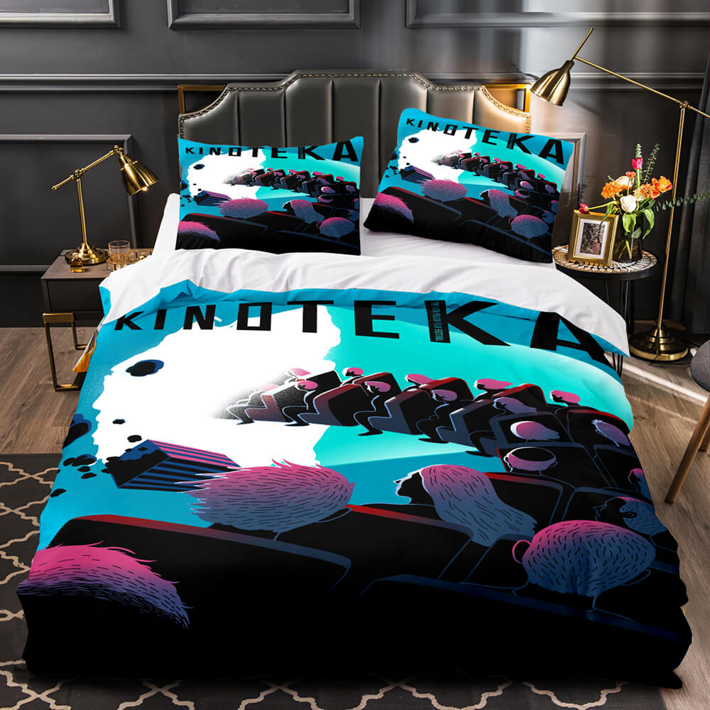Kinoteka Bedding Set Duvet Cover Quilt Bed Sets (Online Order Only)