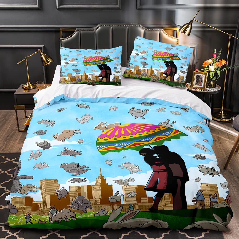 Kinoteka Bedding Set Duvet Cover Quilt Bed Sets (Online Order Only)