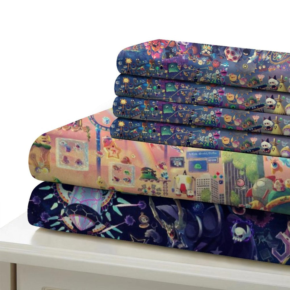 Kirby Bedding Set Quilt Duvet Cover Without Filler (Online Order Only)