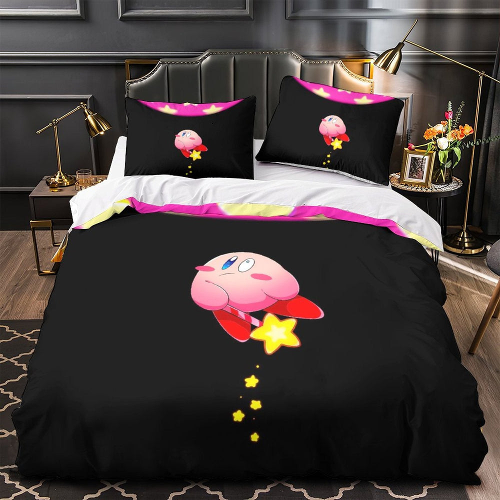 Kirby Bedding Set Quilt Duvet Cover Without Filler (Online Order Only)