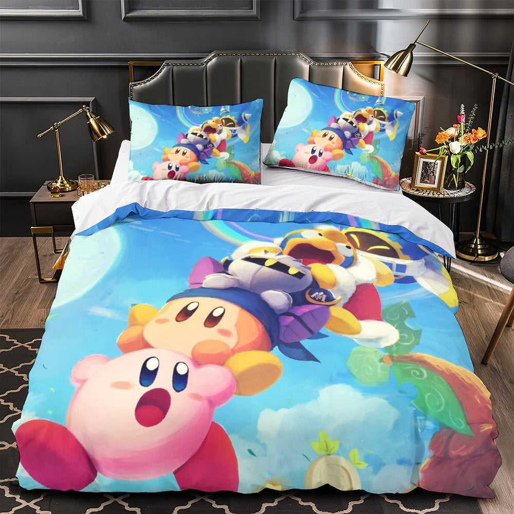 Kirby Bedding Set Quilt Duvet Cover Without Filler (Online Order Only)