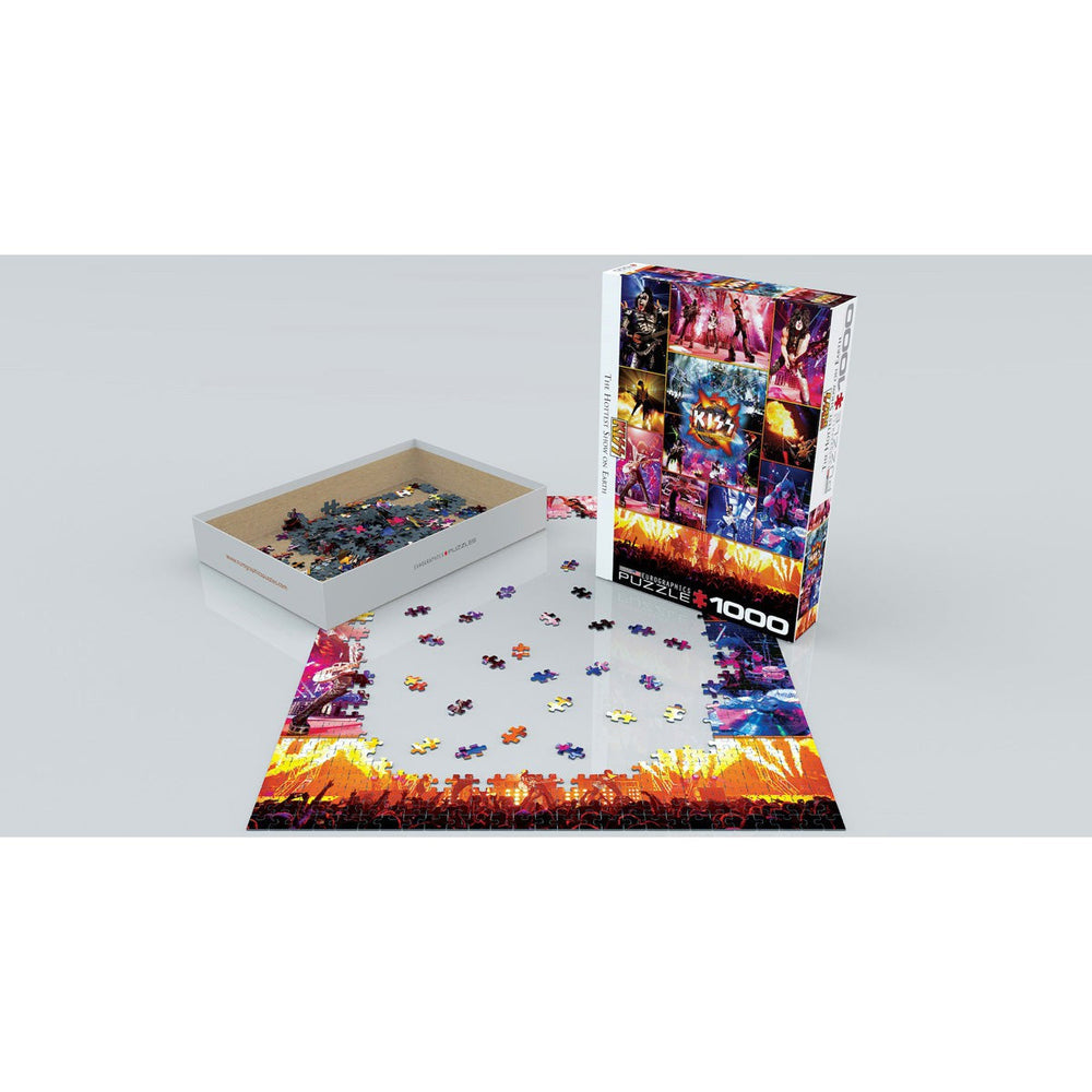 Kiss - The Hottest Show on Earth 1000 Piece Jigsaw Puzzle Eurographics (ONLINE ORDER ONLY)