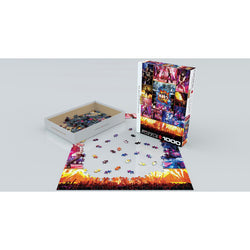 Kiss - The Hottest Show on Earth 1000 Piece Jigsaw Puzzle Eurographics (ONLINE ORDER ONLY)