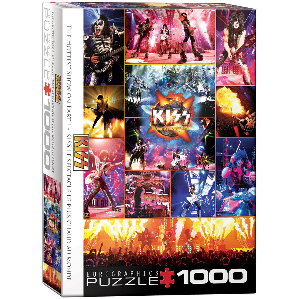 Kiss - The Hottest Show on Earth 1000 Piece Jigsaw Puzzle Eurographics (ONLINE ORDER ONLY)