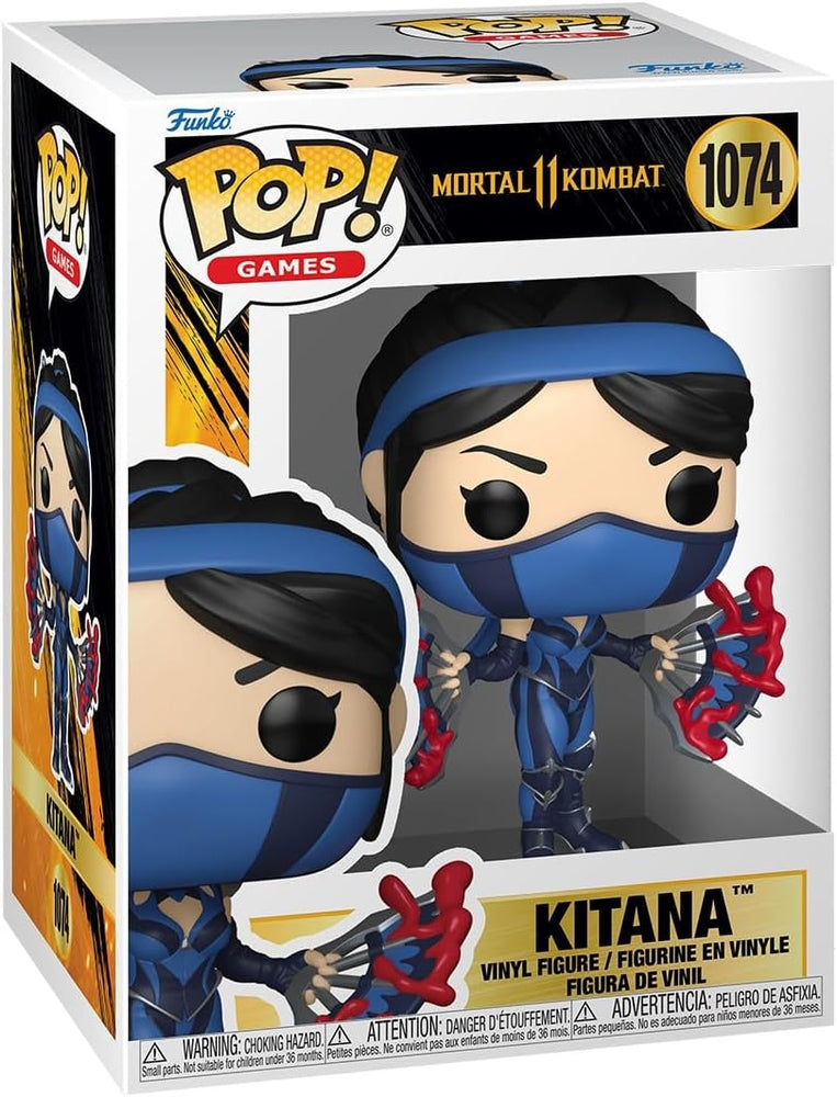 Mortal Kombat 11 Fatality Kitana Funko Pop! Vinyl Figure #1074 with Funko Protector (Online Order Only)