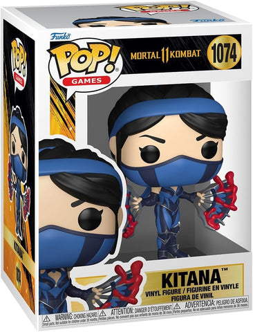 Mortal Kombat 11 Fatality Kitana Funko Pop! Vinyl Figure #1074 with Funko Protector (Online Order Only)
