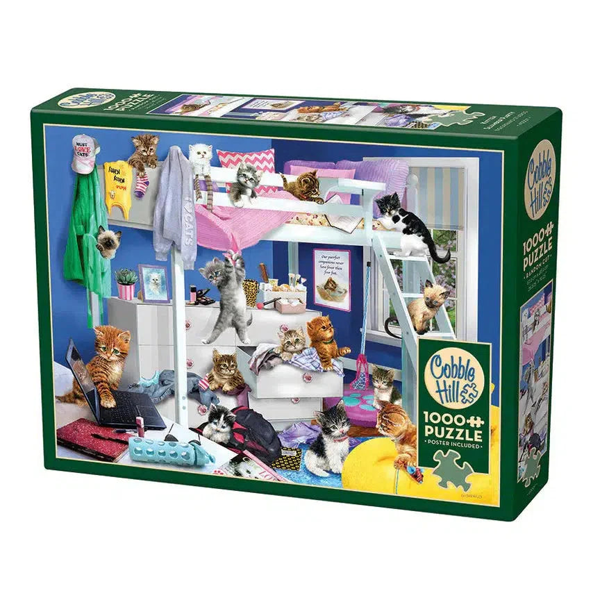 Kitten Slumber Party 1000 Piece Jigsaw Puzzle Cobble Hill (ONLINE ORDER ONLY)