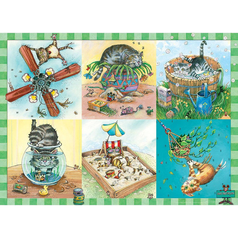 Kitten Trouble 100 Piece Jigsaw Puzzle Eurographics (ONLINE ORDER ONLY)