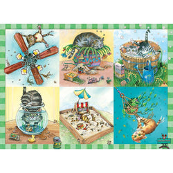 Kitten Trouble 100 Piece Jigsaw Puzzle Eurographics (ONLINE ORDER ONLY)