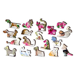 Kittens in Hollywood 200 Piece Wood Jigsaw Puzzle Wooden City (ONLINE ORDER ONLY)