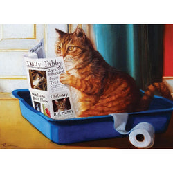 Kitty Throne 500 Piece Jigsaw Puzzle Eurographics (ONLINE ORDER ONLY)