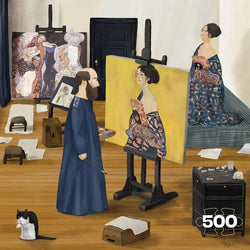Klimt by Max Dalton 500 Piece Jigsaw Puzzle Recess