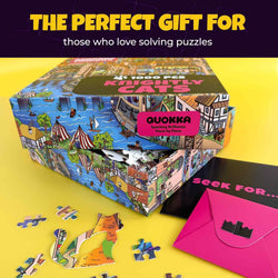 Knightly Cats Seekers Finders 1000 Piece Jigsaw Puzzle Quokka (ONLINE ORDER ONLY)