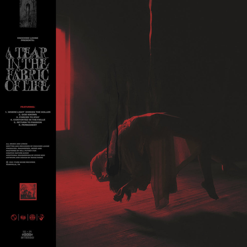 A Tear In The Fabric Of Life (Colored Vinyl, Blood Red W/ Black Splatter, Indie Exclusive) [Vinyl] (ONLINE ORDER ONLY)