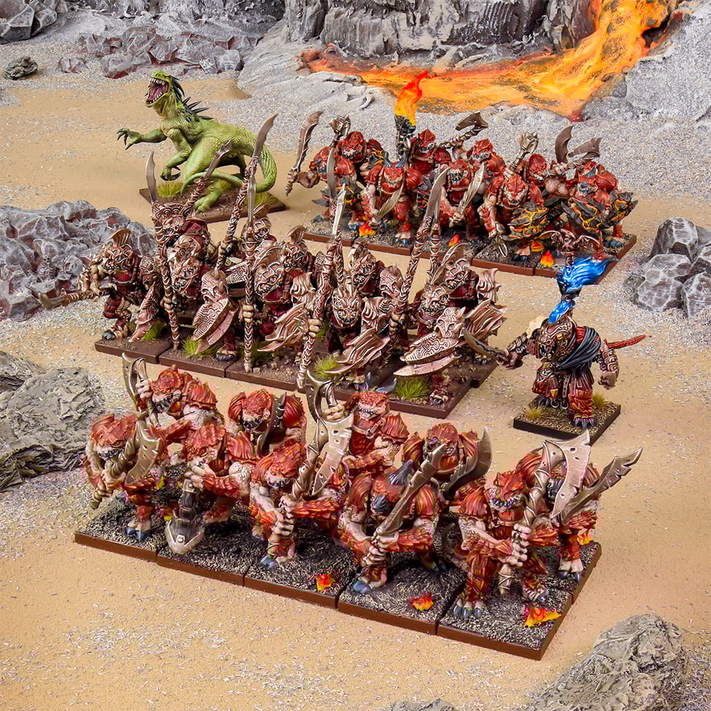 Kings of War: Salamanders Army Set