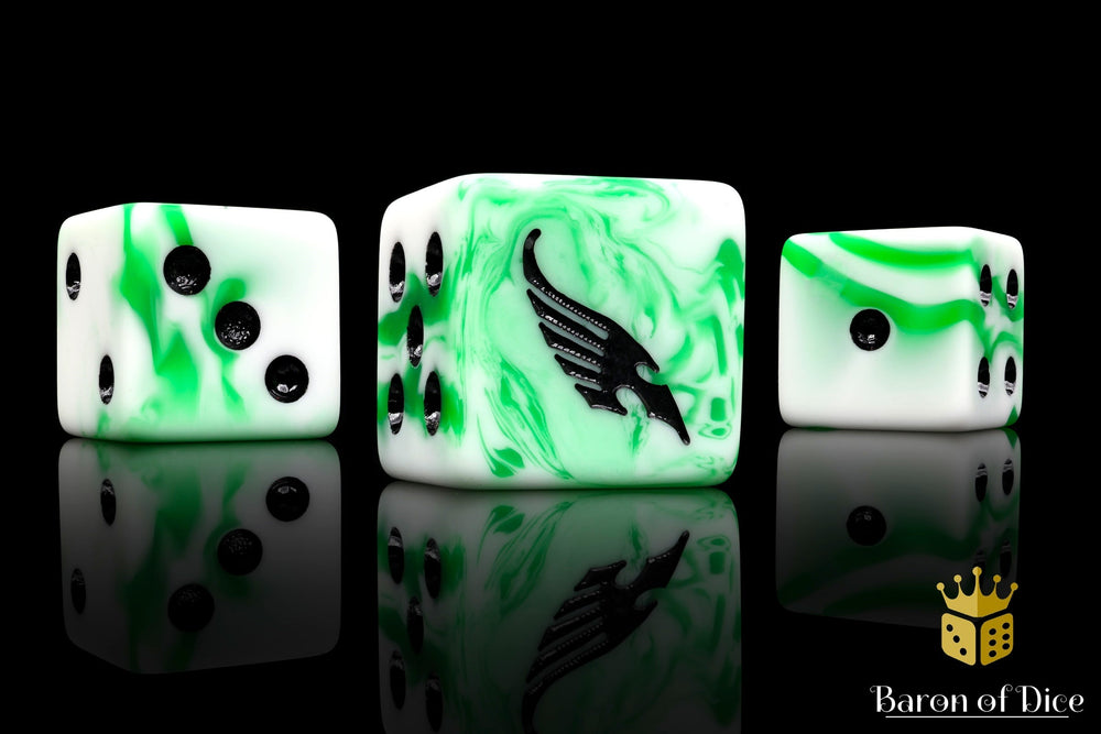 Kings of War: Elves - Official Dice Set (ONLINE ORDER ONLY)