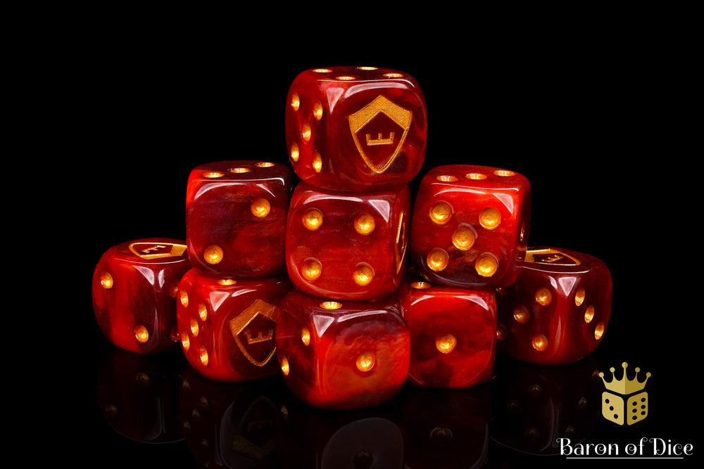 Kings of War: Imperial Dwarves - Official Dice Set (ONLINE ORDER ONLY)