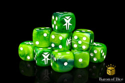 Kings of War: Goblins - Official Dice Set (ONLINE ORDER ONLY)