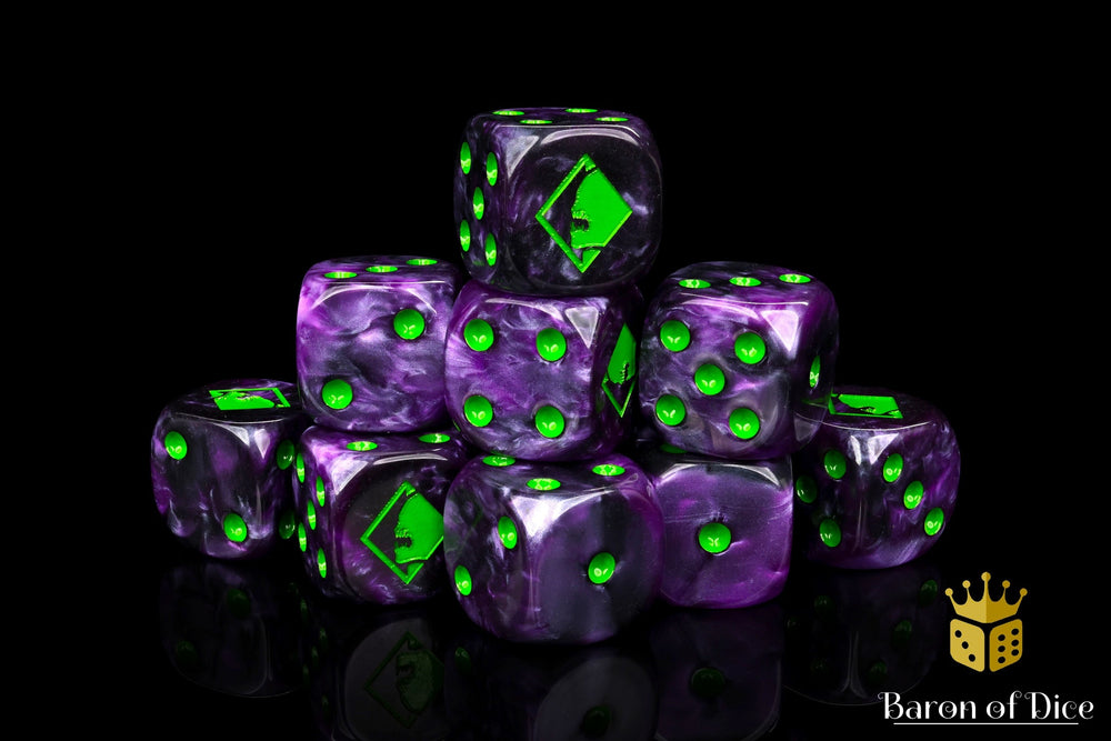 Kings of War: Nightstalkers - Official Dice Set (ONLINE ORDER ONLY)