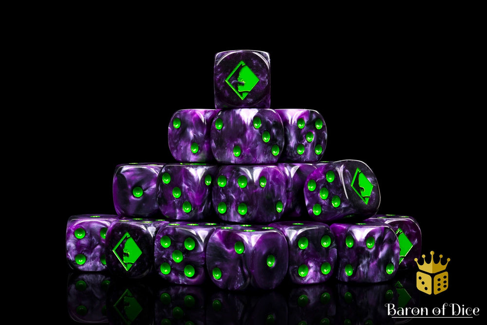 Kings of War: Nightstalkers - Official Dice Set (ONLINE ORDER ONLY)