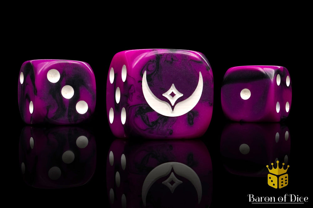 Kings of War: Twilight Kin - Official Dice Set (ONLINE ORDER ONLY)
