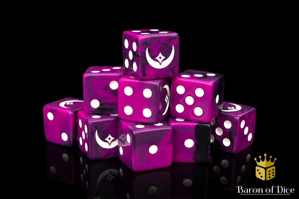 Kings of War: Twilight Kin - Official Dice Set (ONLINE ORDER ONLY)
