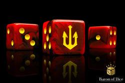 Kings of War: Forces of the Abyss - Official Dice Set (ONLINE ORDER ONLY)