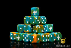 Kings of War: Trident Realm - Official Dice Set (ONLINE ORDER ONLY)
