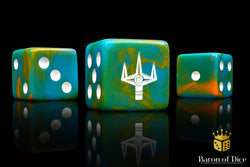 Kings of War: Trident Realm - Official Dice Set (ONLINE ORDER ONLY)