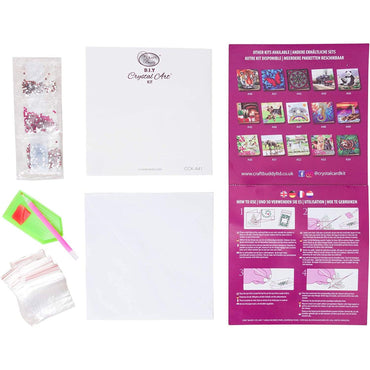 Koala Hugs Crystal Art Card Kit Craft Buddy (ONLINE ORDER ONLY)