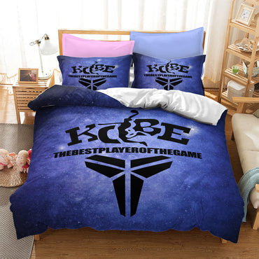Kobe Bean Bryant Cosplay Bedding Set Quilt Covers Room Decoration (Online Order Only)