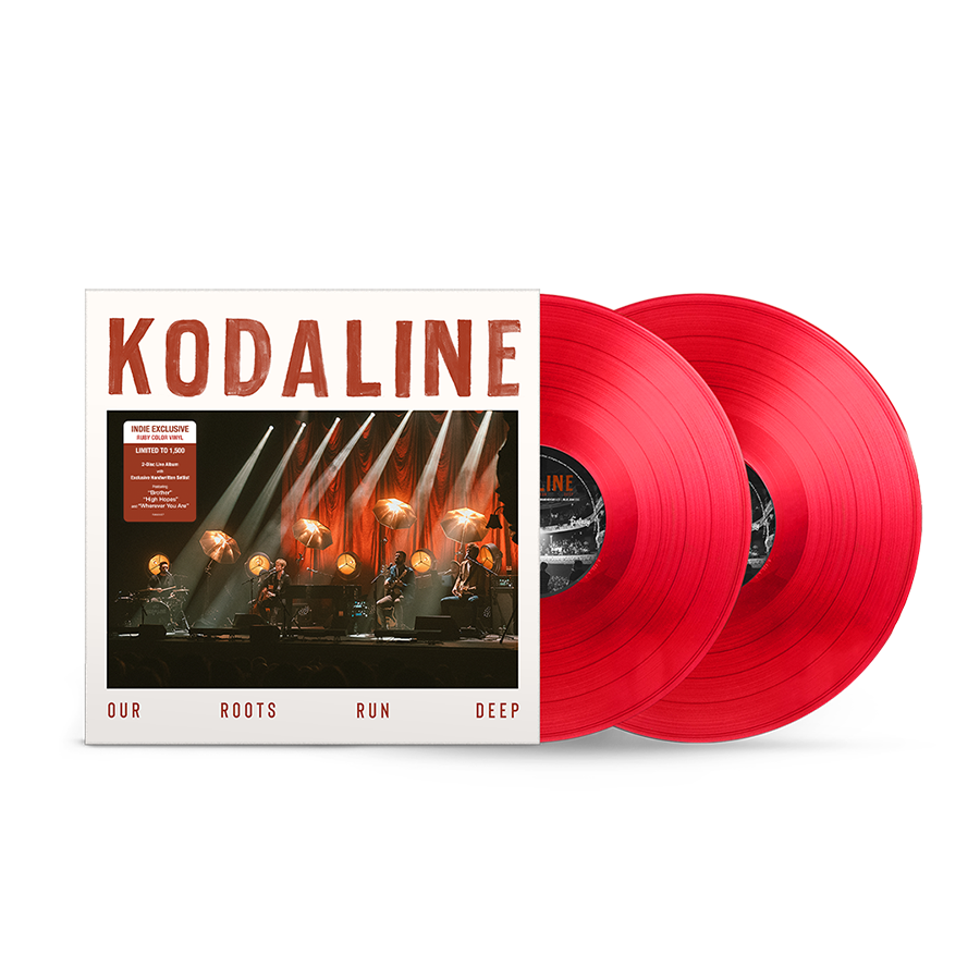 Kodaline - Our Roots Run Deep (Ltd. Ed., Clear Red, Indie Exclusive) (2LP) [Vinyl] (ONLINE ORDER ONLY)