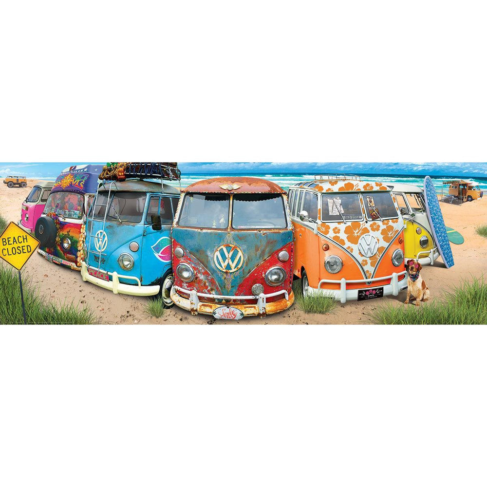 Kombination VW Bus 1000 Piece Panoramic Jigsaw Puzzle Eurographics (ONLINE ORDER ONLY)