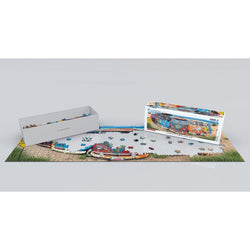 Kombination VW Bus 1000 Piece Panoramic Jigsaw Puzzle Eurographics (ONLINE ORDER ONLY)