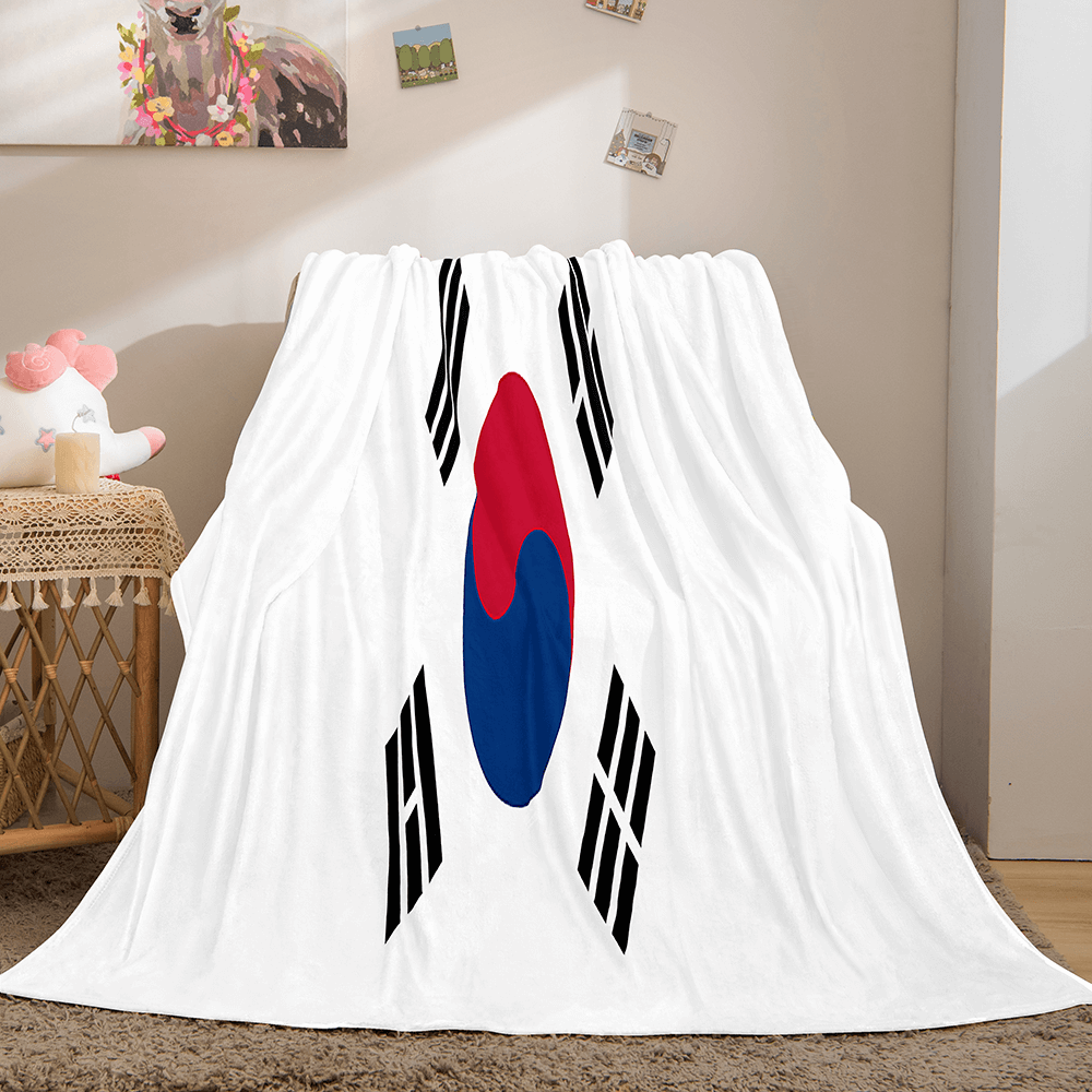 Famous Country National Flag Flannel Fleece Throw Blanket Bedding Sets (Online Order Only)